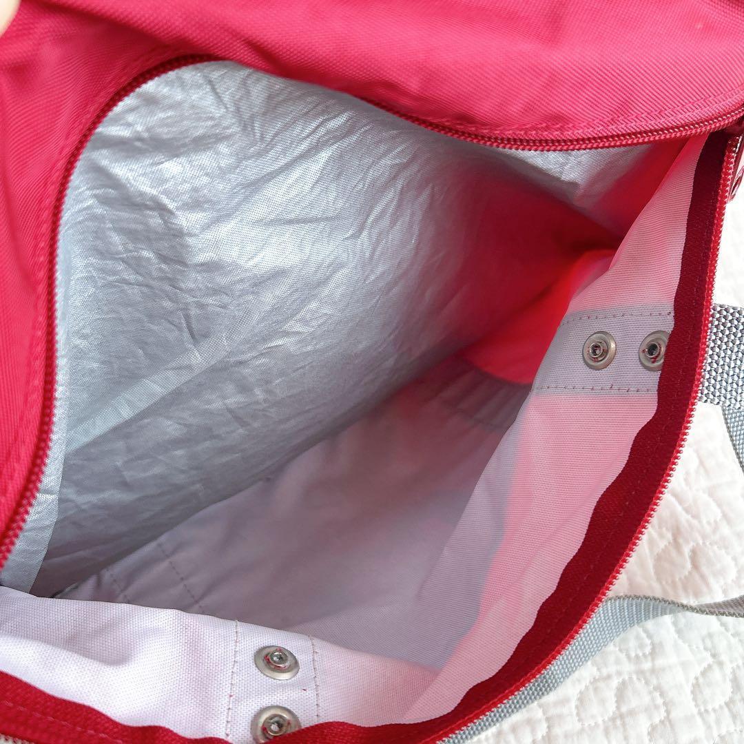 希少✨ 旧型 ワッペ スクバ スクールバッグ 赤 早い者勝ち！女子高生 人気