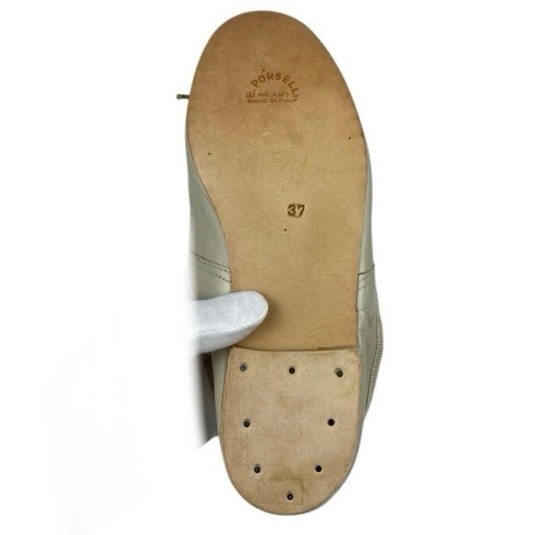 ✨新品同様✨PORSELLI ポルセリ　23.5cm ベージュ　プラージュ