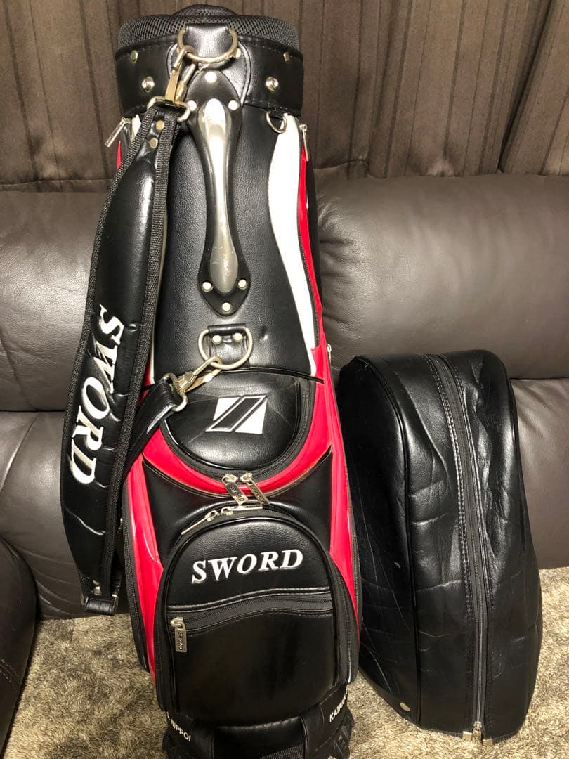 【送料込み】ソード　キャディバッグ　SWORD ゴルフバッグ