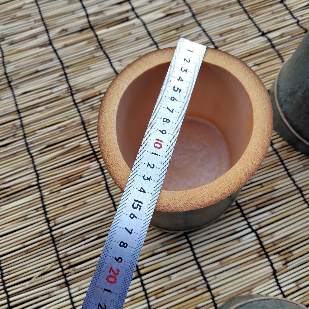 JK様「専用画面」　香川県産→　孟宗竹・花器　８個　極太サイズ