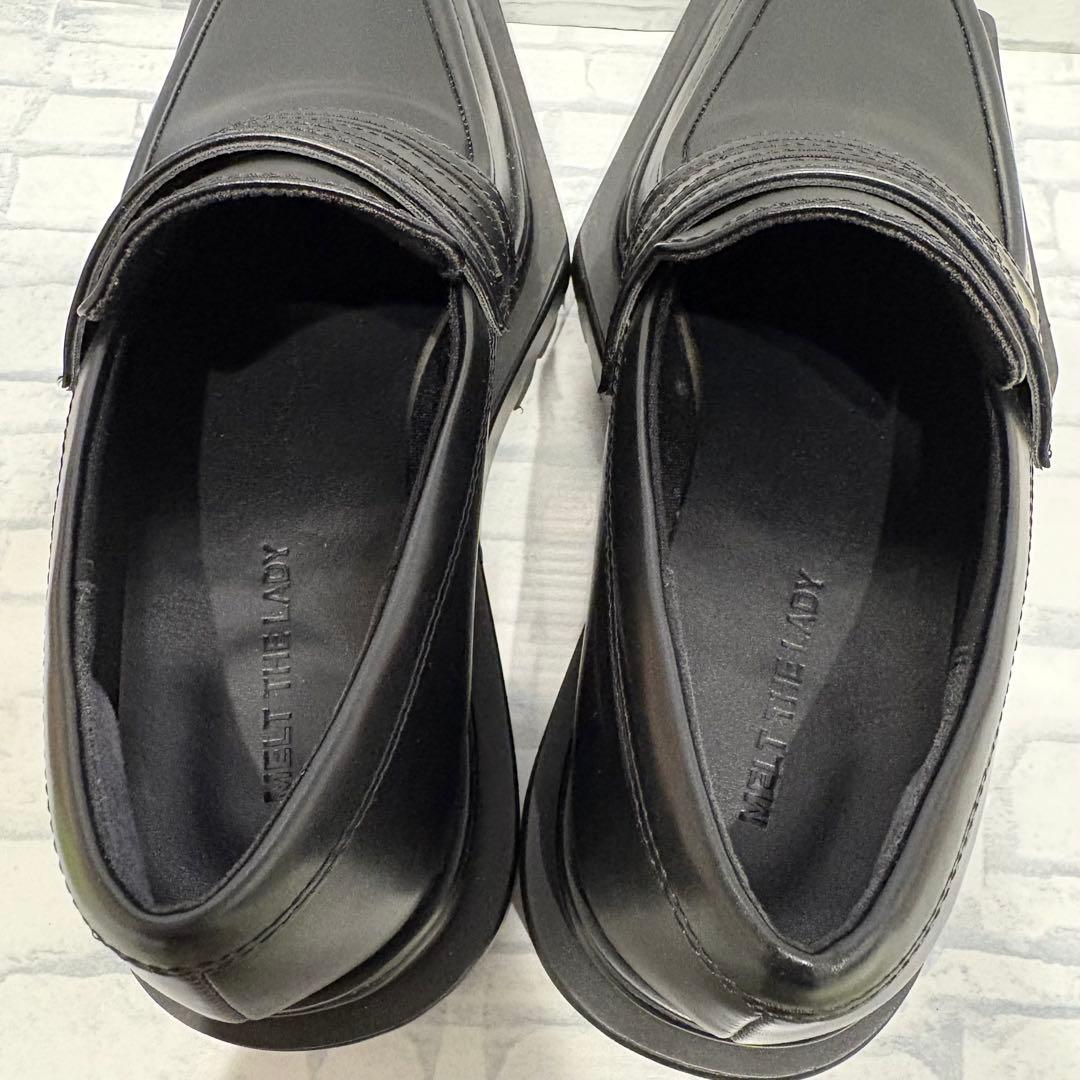 MELTTHELADY 厚底ローファー　ブラック　36