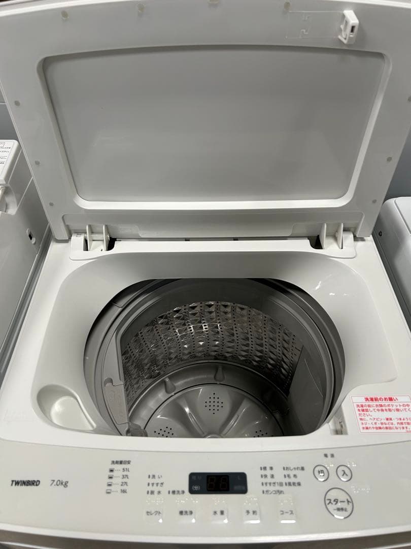 名古屋市内無料配送64★ツインバード WM-EC70 2019年製