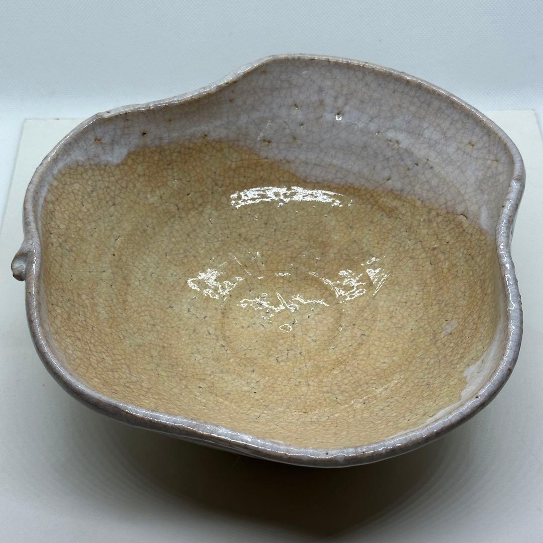 十代 坂高麗左衛門 萩 菓子器 鉢 共箱