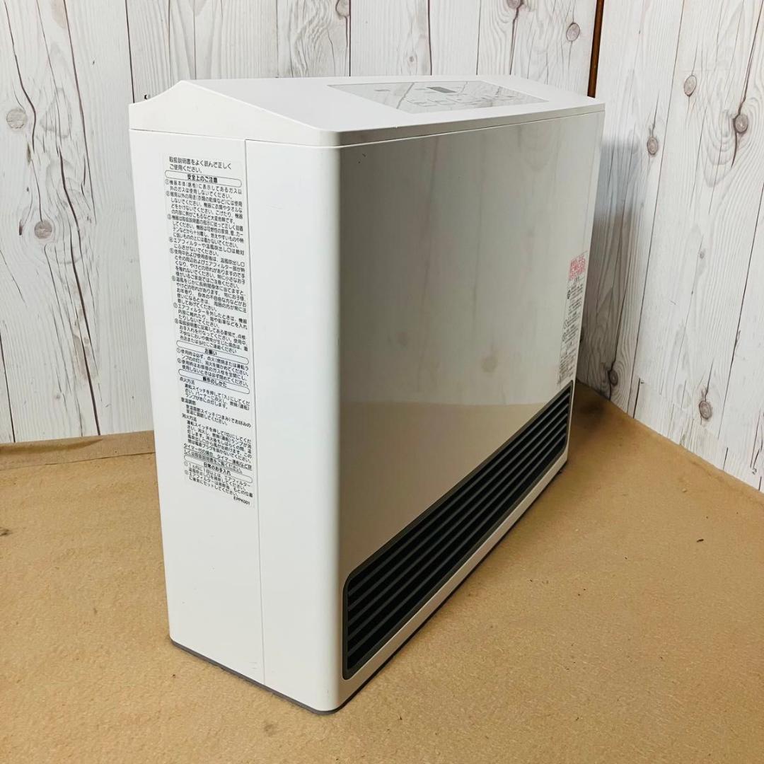 【美品】NORITZ ガスファンヒーター GFH-5802S-W5 都市ガス用