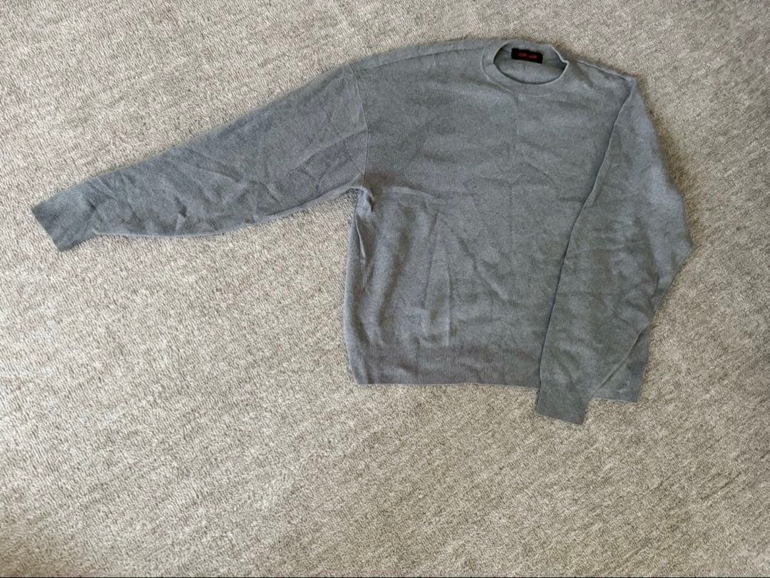 CABA N グレー 長袖セーター