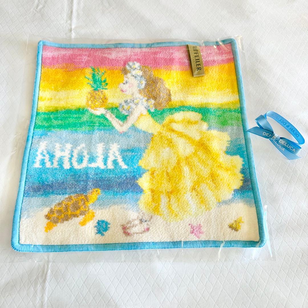 Hawaii限定　FEILER タオルハンカチ　新品　フェイラー
