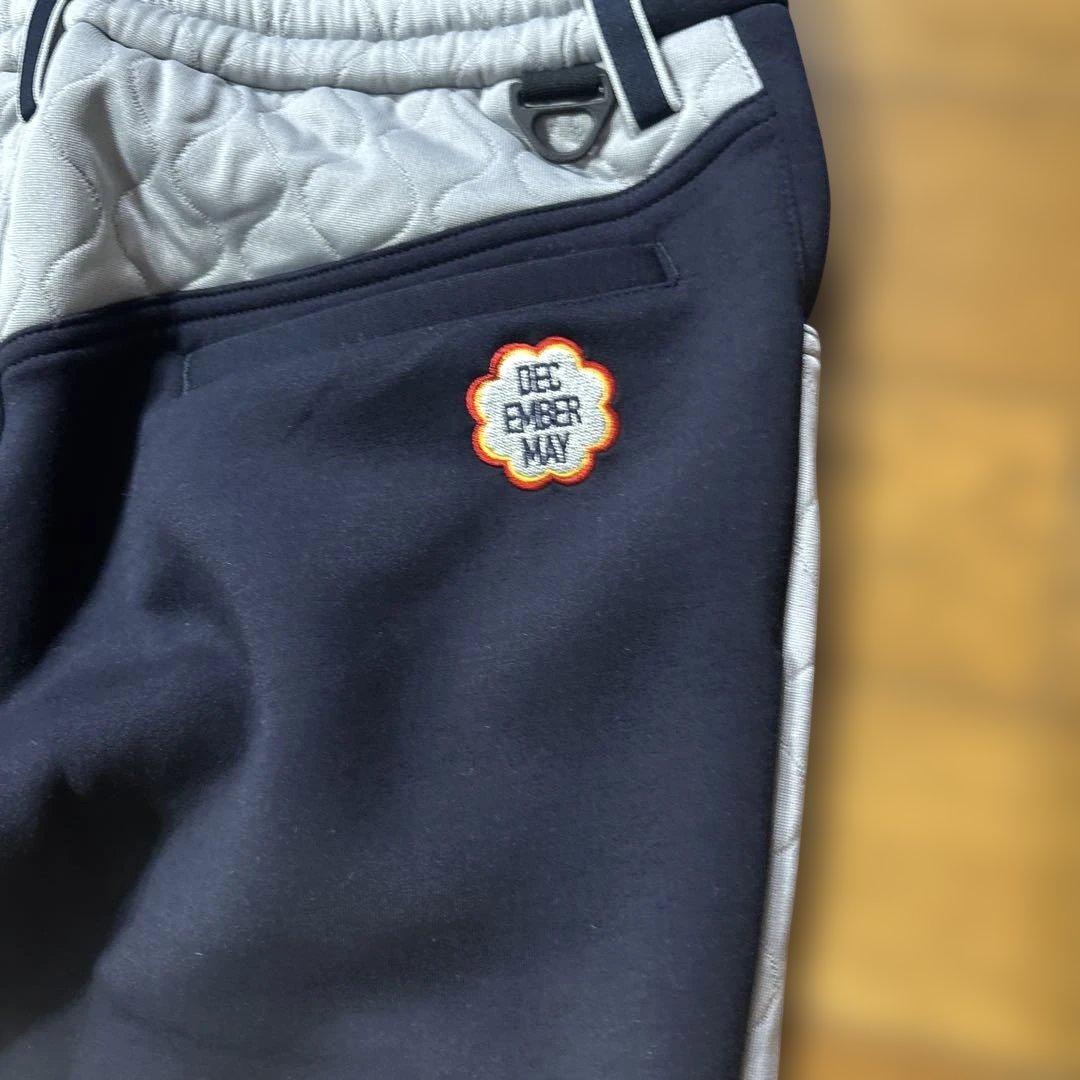 ディセンバーメイ レディースグレー ✖️ネイビーパンツ Sサイズタグ付き新品未使用