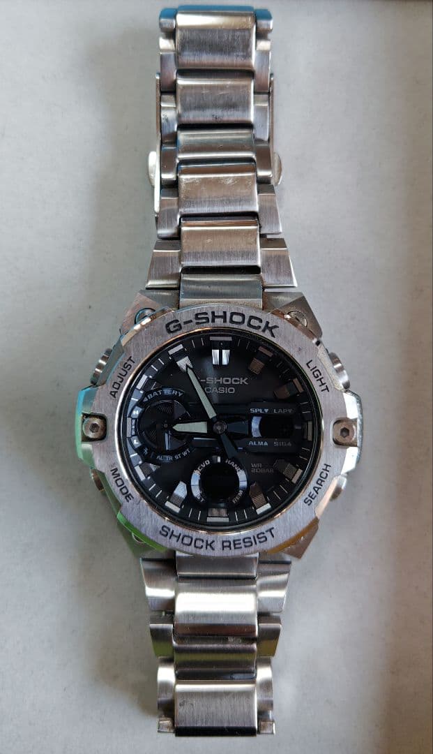 超人気 カシオ　G-SHOCK　G-STEEL GST-B400D-1AJF