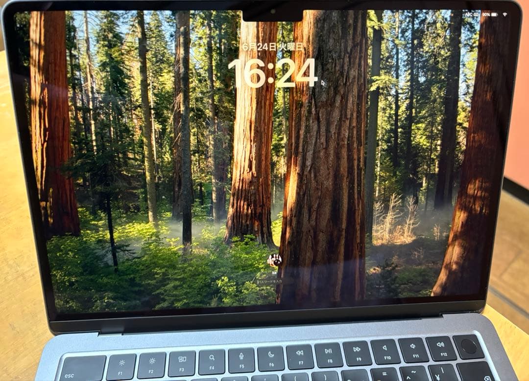 【美品バッテリー100%】MacBook Air m2 8GB SSD256GB