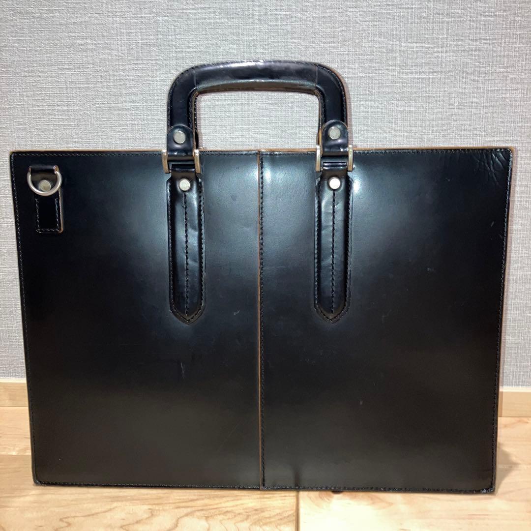 コンプレックス ガーデン　枯淡　ビジネスバッグ　ショルダーベルト付　ブラック