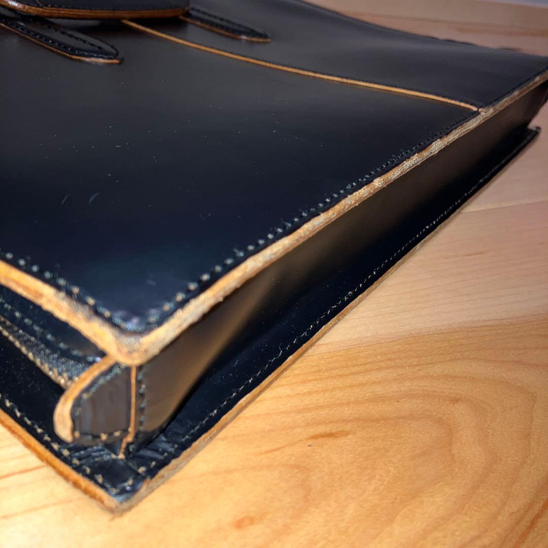 コンプレックス ガーデン　枯淡　ビジネスバッグ　ショルダーベルト付　ブラック