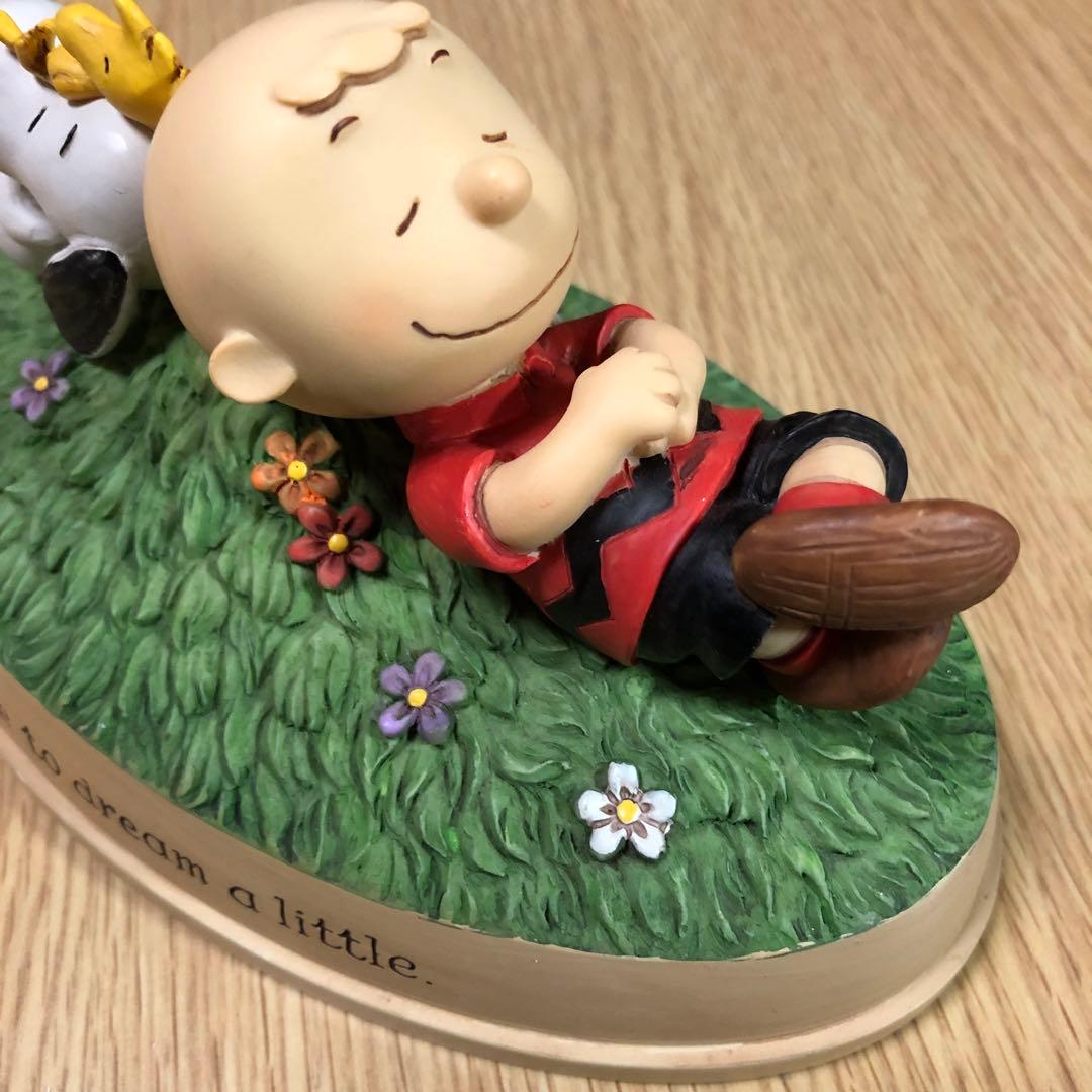 美品❗️スヌーピーとチャーリー・ブラウン ホールマーク　置物