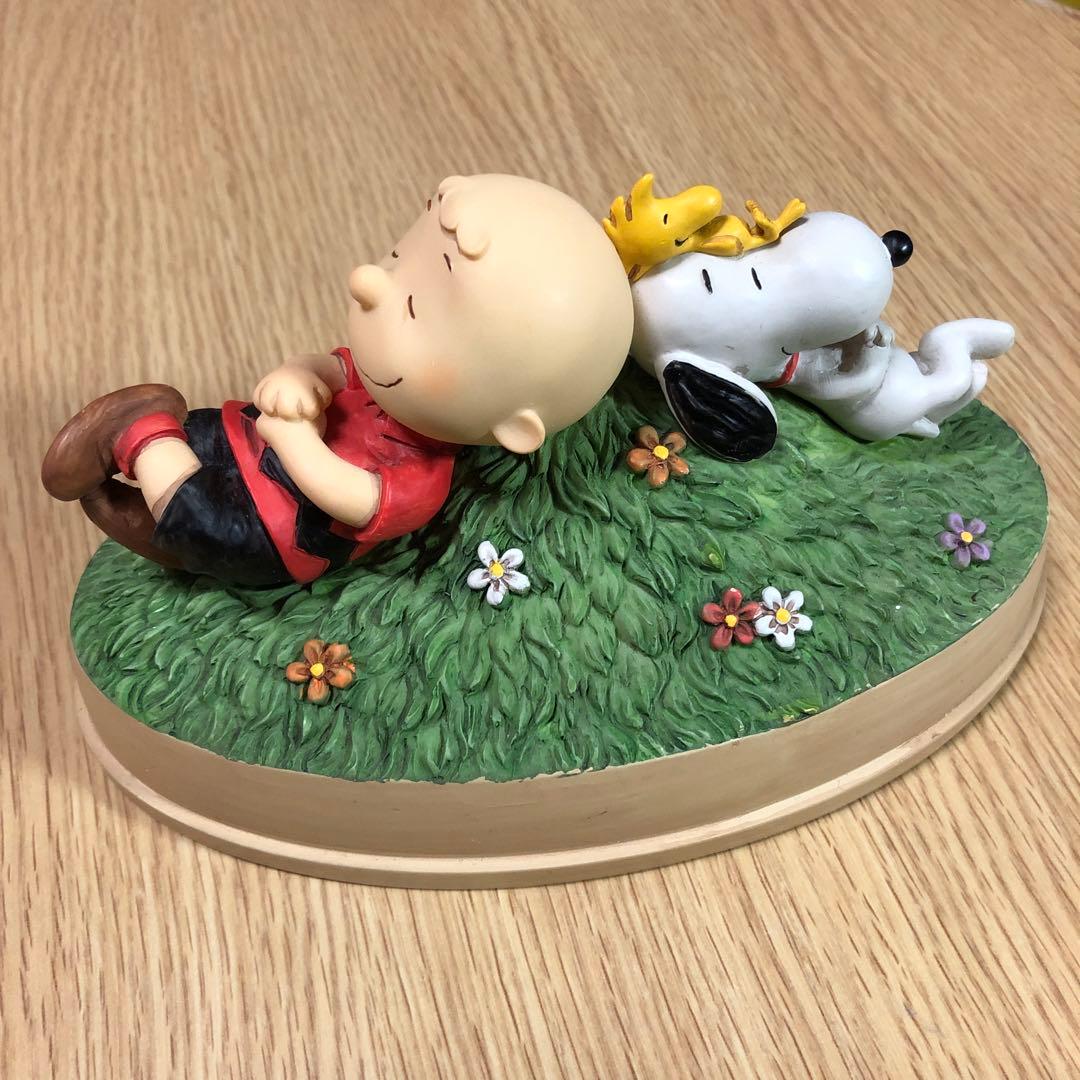 美品❗️スヌーピーとチャーリー・ブラウン ホールマーク　置物