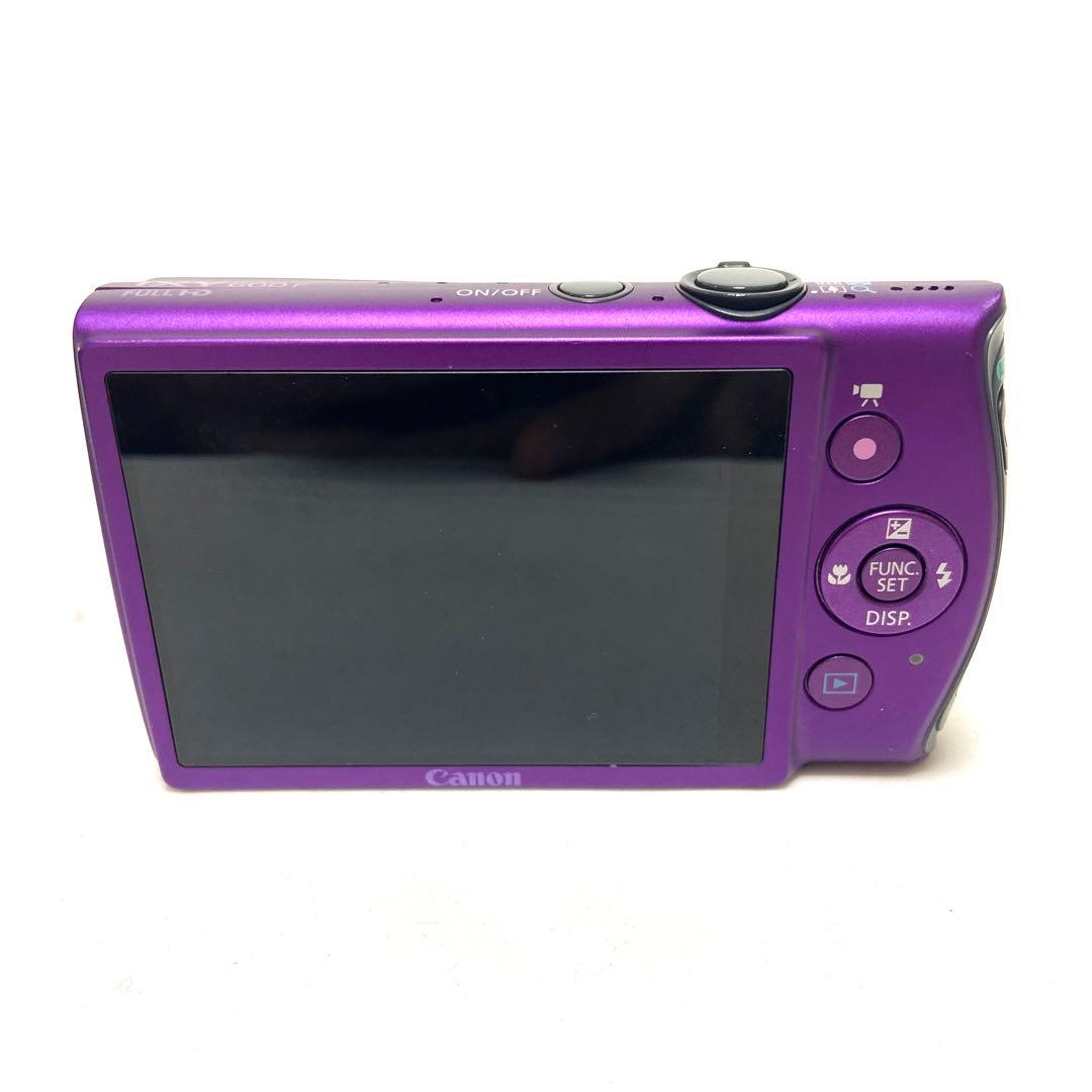 Canon IXY 600F パープル FULL HD PC1676 コンデジ