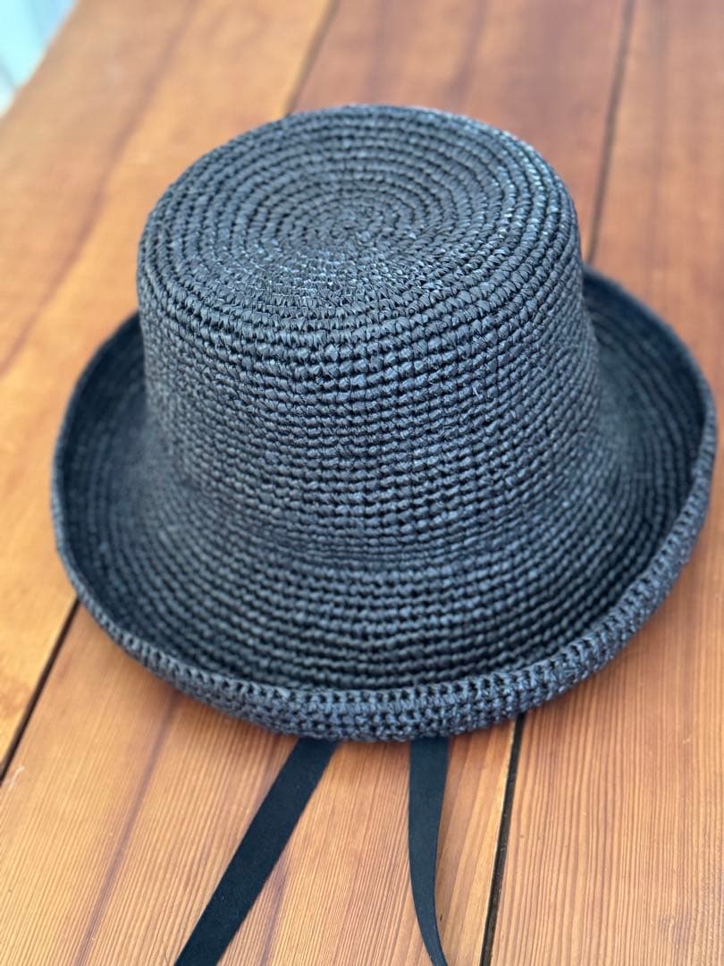 ラフィアリボンハット