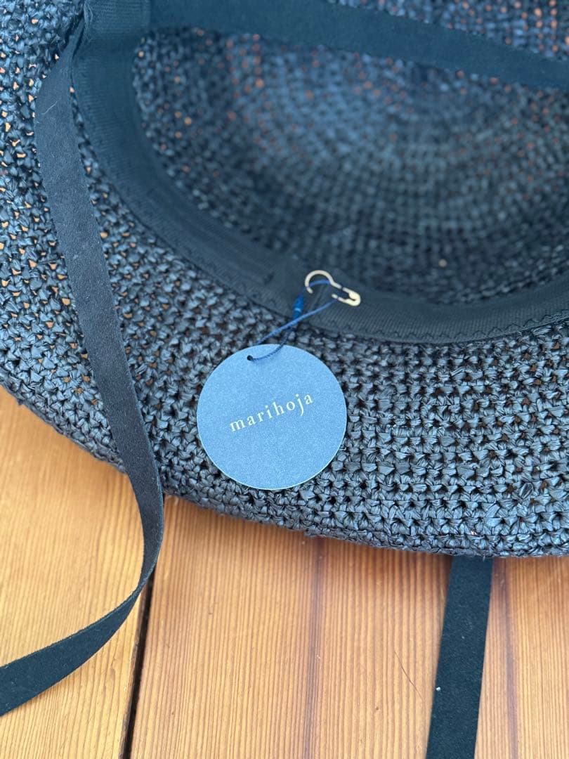 ラフィアリボンハット