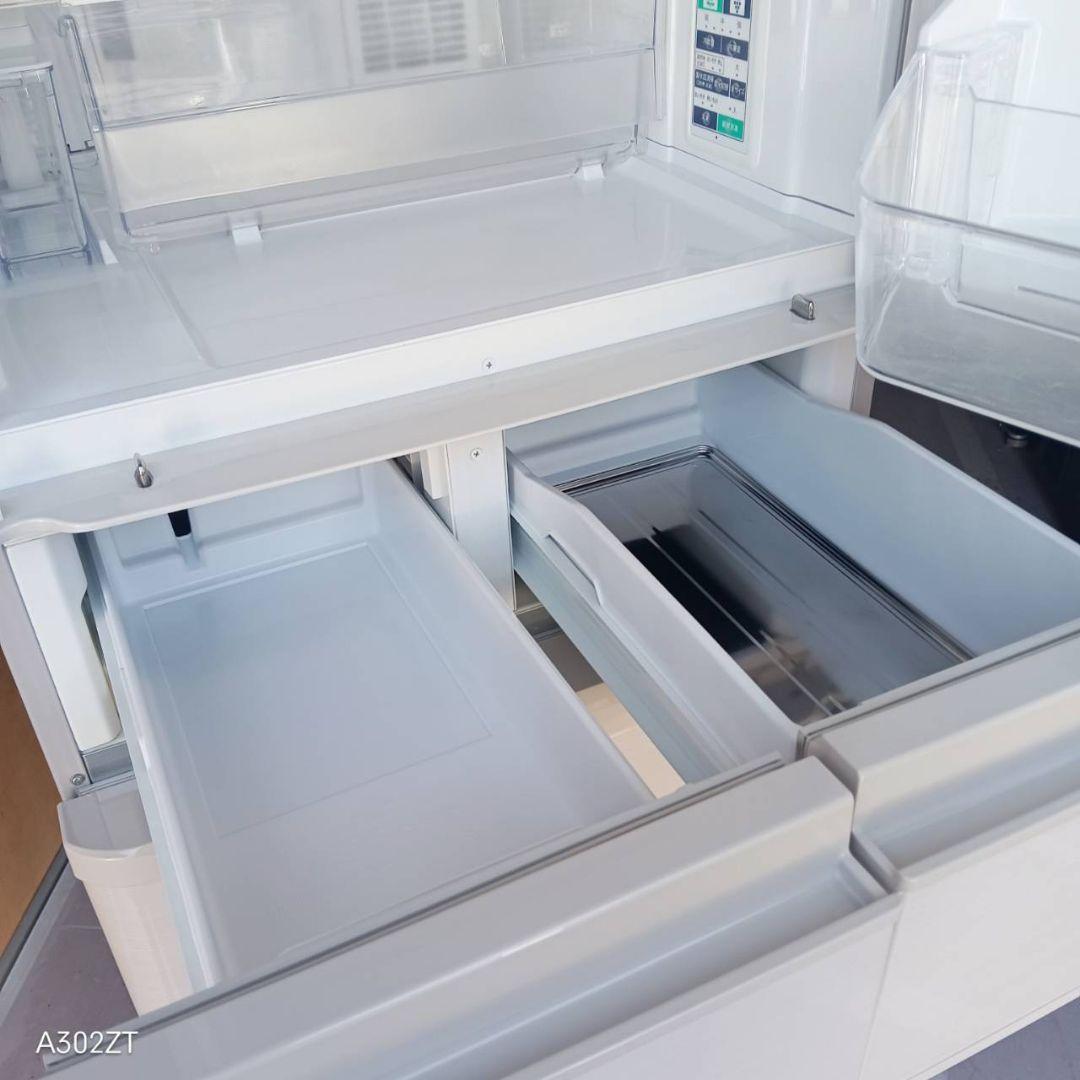 D092 送料設置無料 SHARP　自動製氷機能付き　大型冷蔵庫　412L