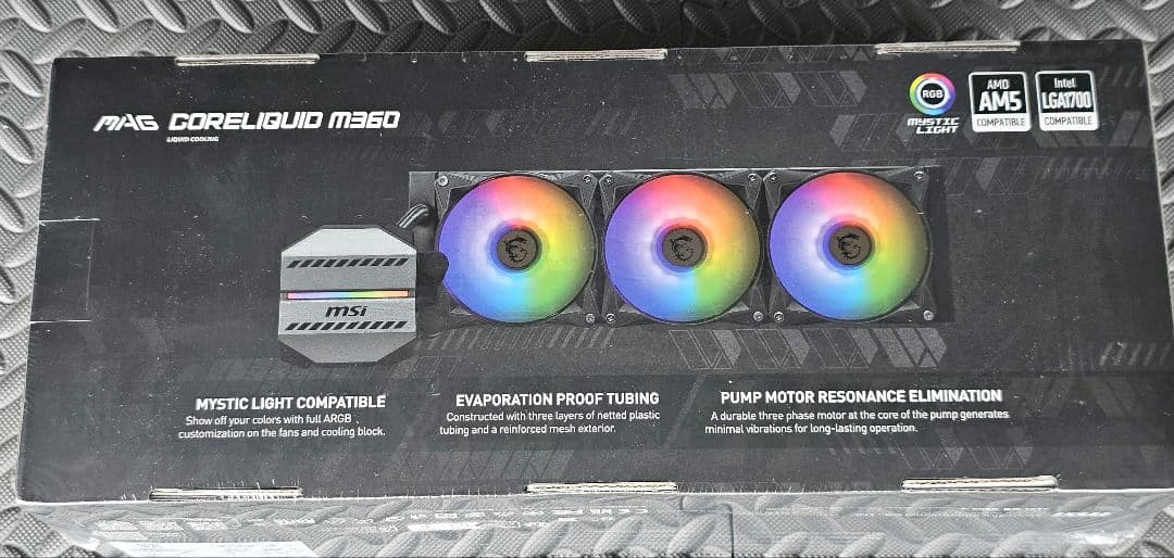 MSI MAG CORELIQUID M360 簡易水冷 新品未開封