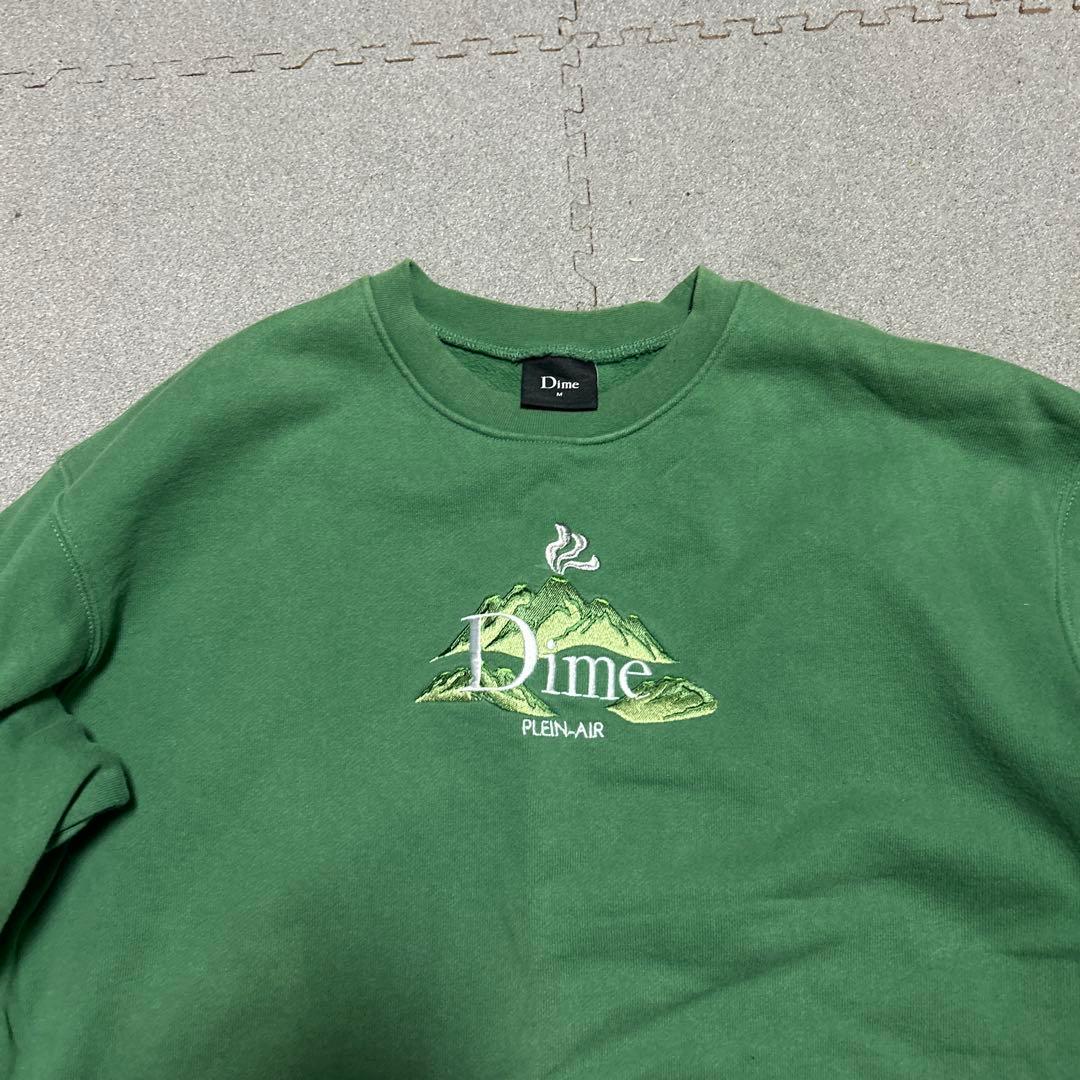 Dime Plein-Air グリーンスウェット