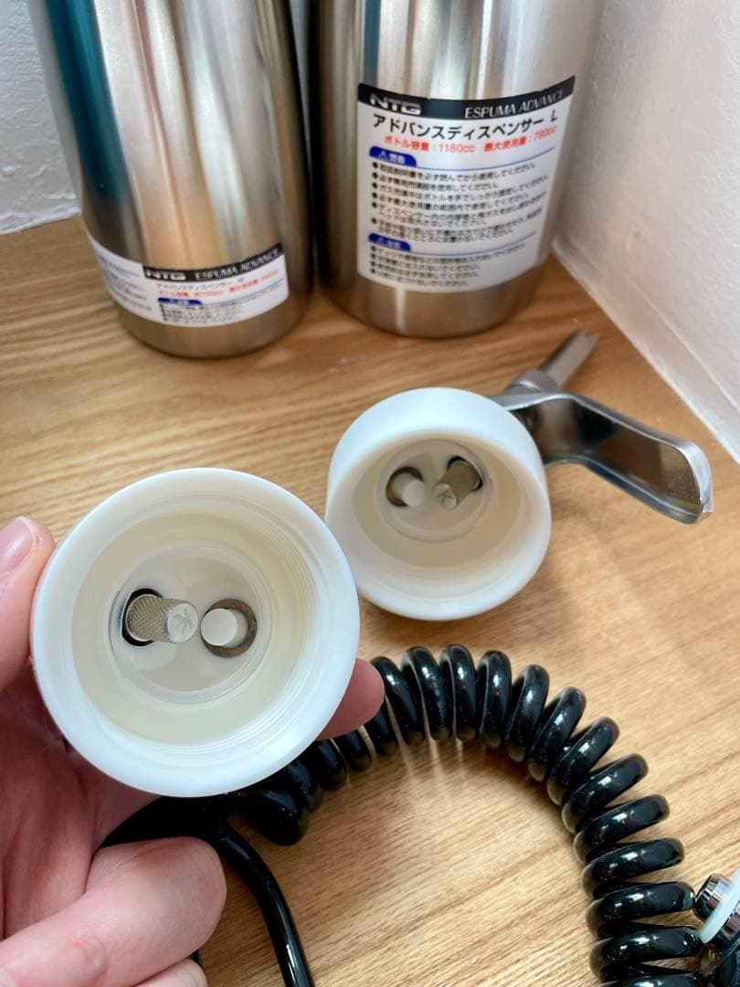 【⭐︎状態良好】エスプーマアドバンス充填器 ディスペンサーM・Lサイズ2本セット