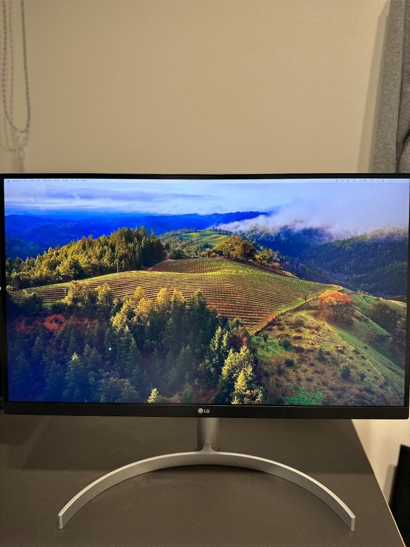 LG 27インチ モニター 4k USB-C対応 (27UK850-W)