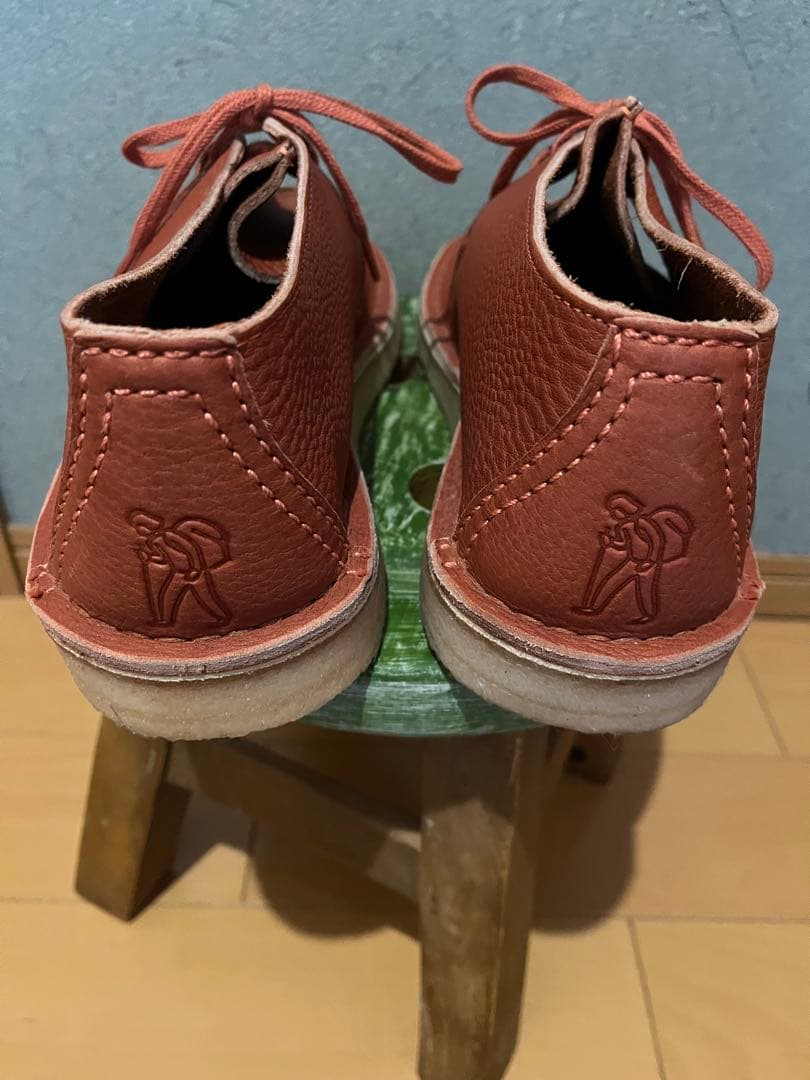 【美品】CLARKS レザー トレック ブラウン UK 7 1/2