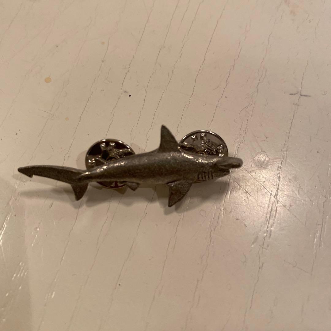 ピンズ　GG HARRIS FINE PWETER シャークピンズ3点セット