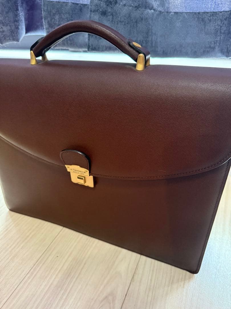 【美品】LE TANNEUR ルタヌア 1898年 本革 ハンドバック ビジネス