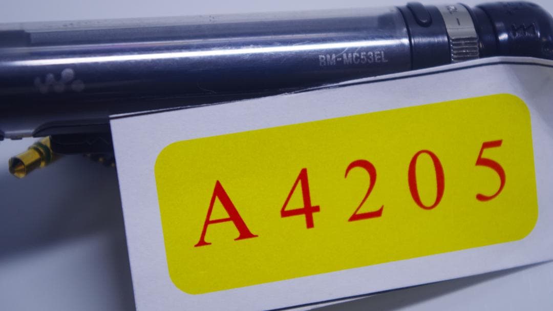 A4205 SONY リモコン RM-MC53EL/イヤホン MDR-E808
