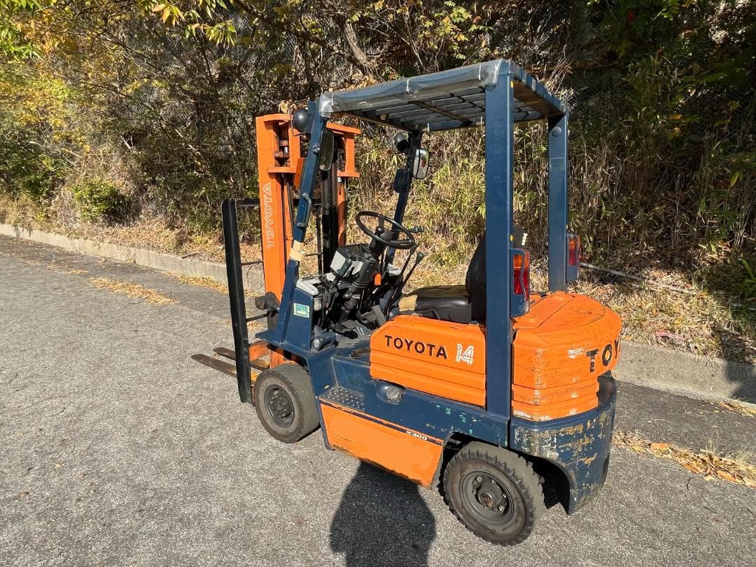 トヨタフォークリフト5FGL14揚高3000㎜荷重1350㎏使用20208H