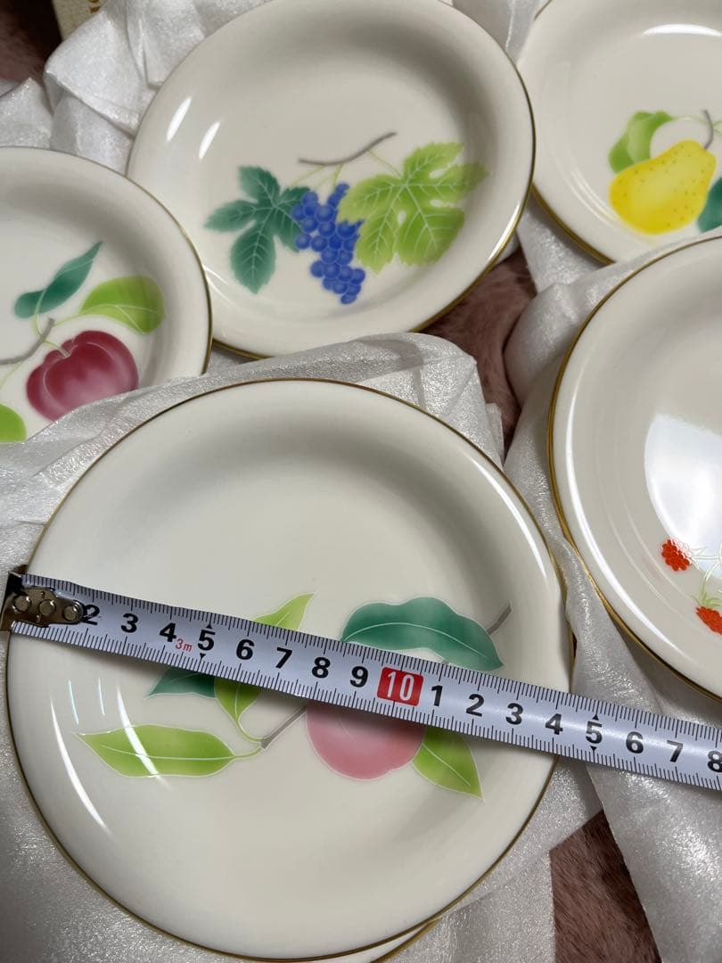 KORANSHA 果物絵柄 皿 10枚セット