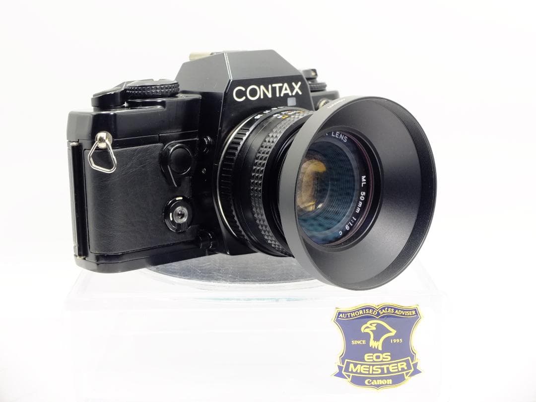 【実写確認済整備品】コンタックス139Quartz／ヤシカML50㎜f1.9付