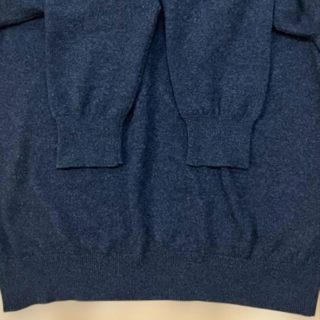 19.2万 クルチアーニ カシミヤ100％イタリア製モックネック50ダークグレー