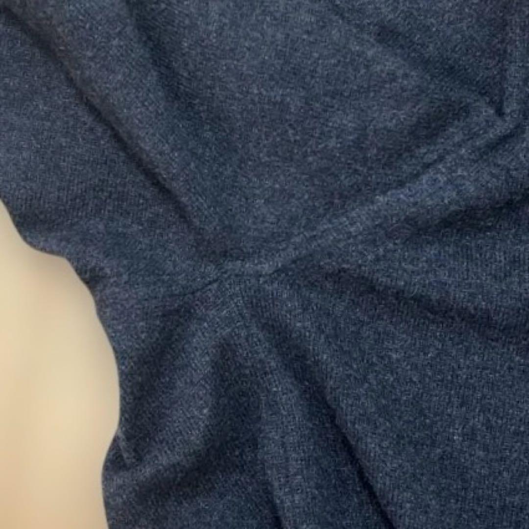 19.2万 クルチアーニ カシミヤ100％イタリア製モックネック50ダークグレー