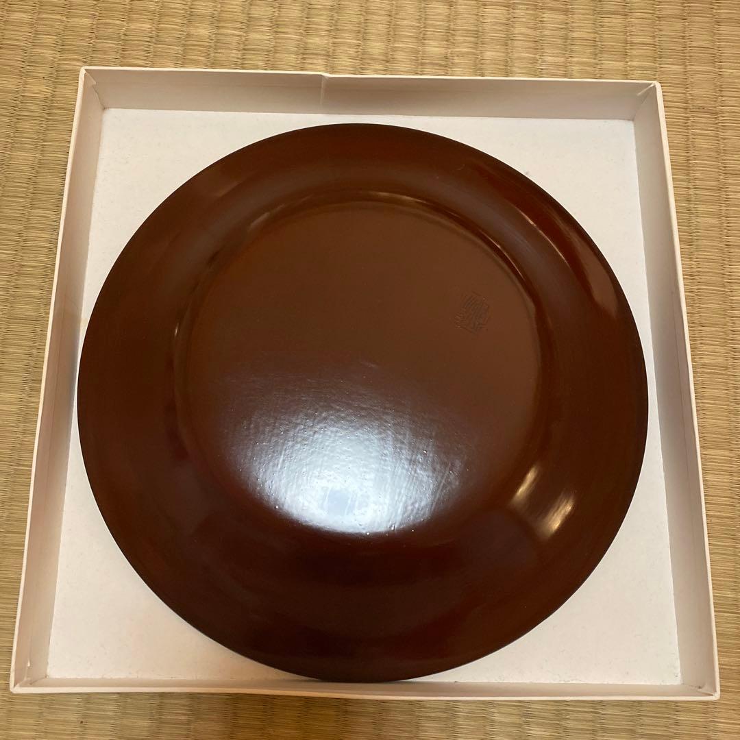 鎌倉彫　陽堂　古瓦盆　8寸　刀目