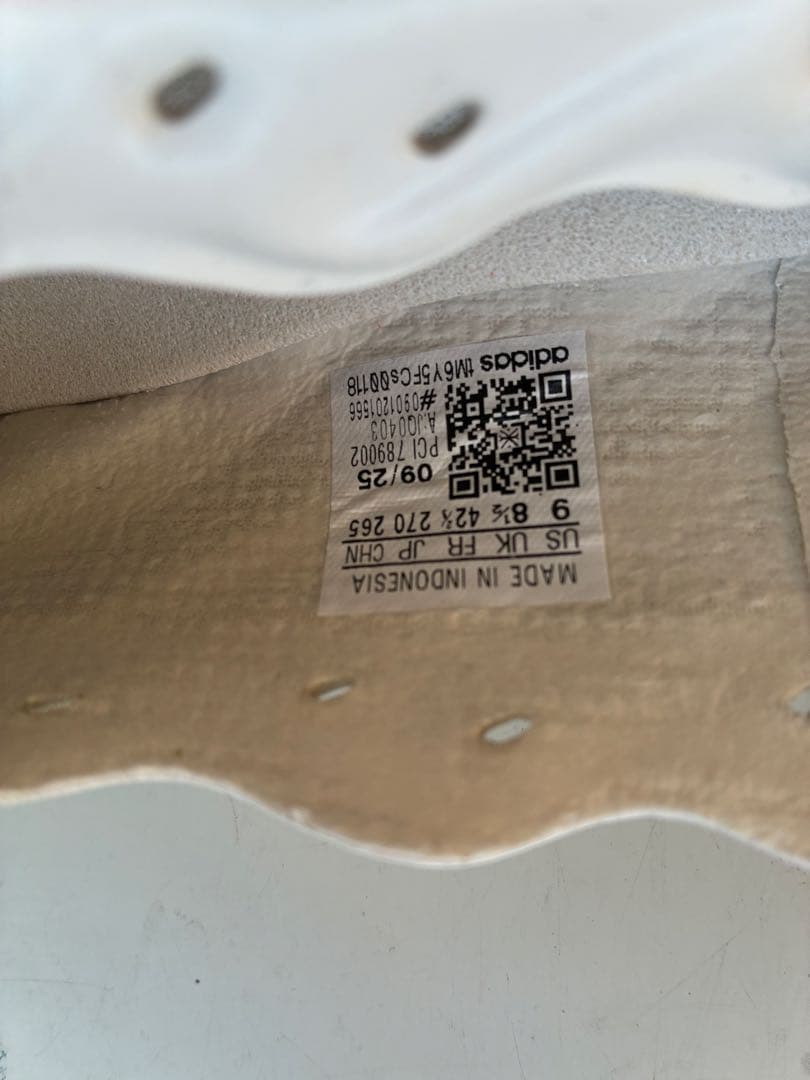 ⚠️ジャンク品　adidas コパピュア4 左27.5,右27