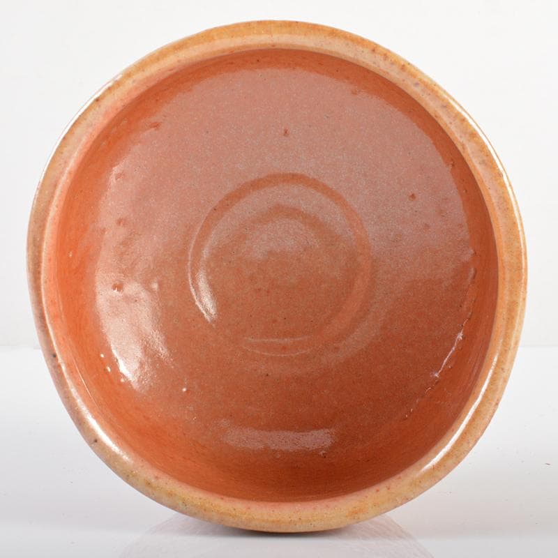 藤原敬介（恭介）作　桃の里窯　備前市の茶碗　鵬雲斎極め箱二重箱　F　R6223