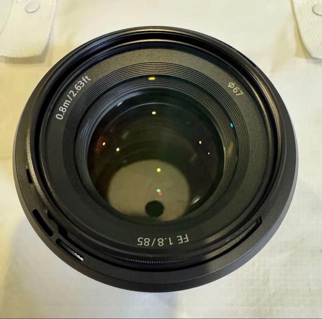 SONY FE85mm f1.8 おまけレンズフィルター付き SEL85F18