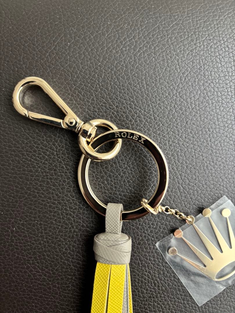 ROLEX ロレックス 正規店限定 ノベルティ キーリング／バッグチャーム