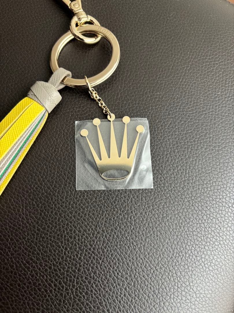 ROLEX ロレックス 正規店限定 ノベルティ キーリング／バッグチャーム