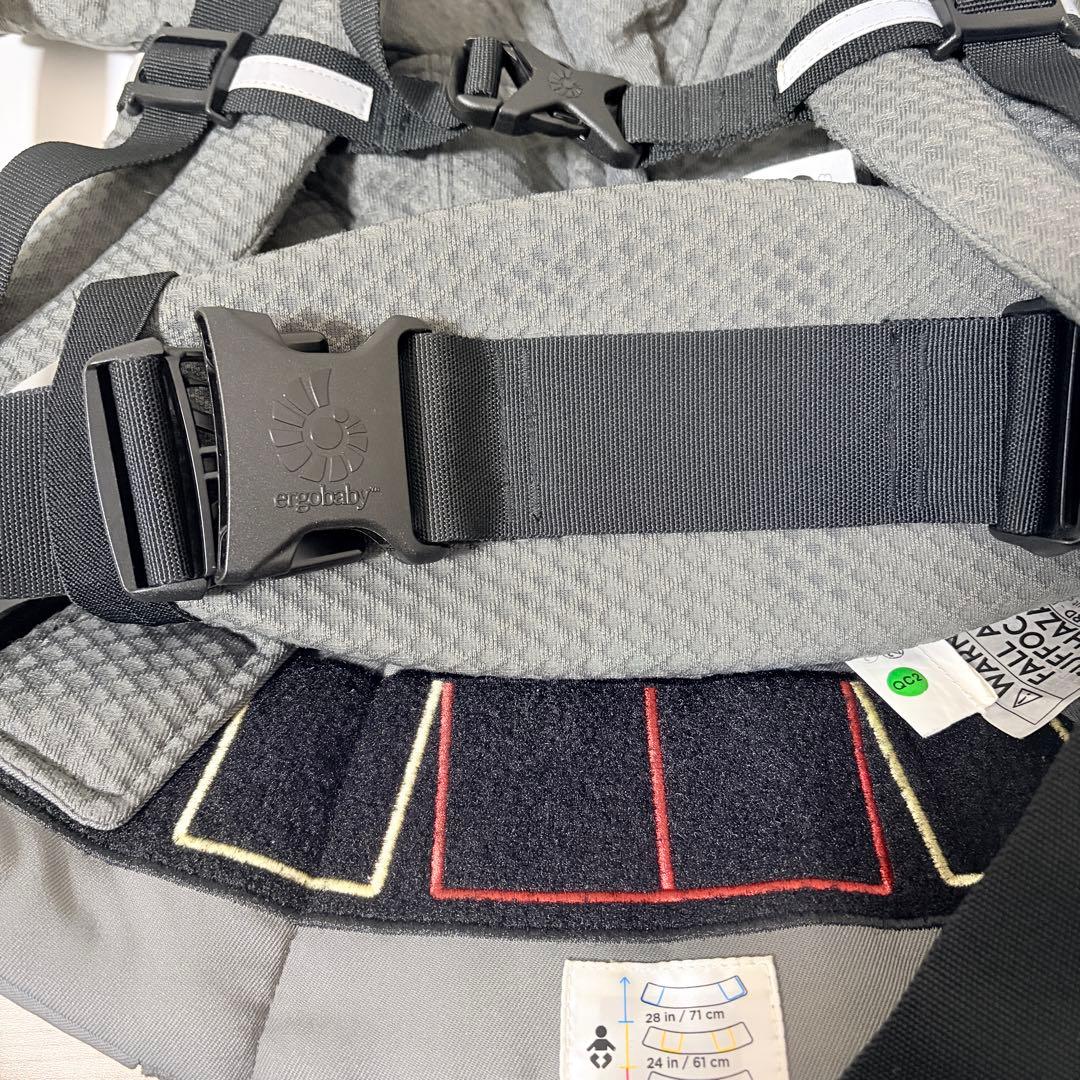 エルゴベビー OMNI breeze オムニブリーズ メッシュ 美品 グレー