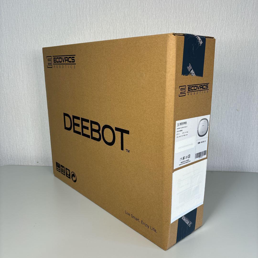 【新品未開封】ECOVACS(エコバックス）DEEBOT 水拭きロボット掃除機