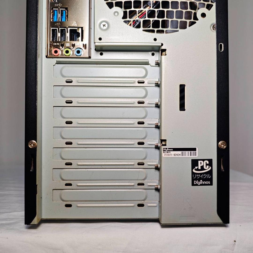 ゲーミングPC/core i7 7700/500GB/MS Office搭載