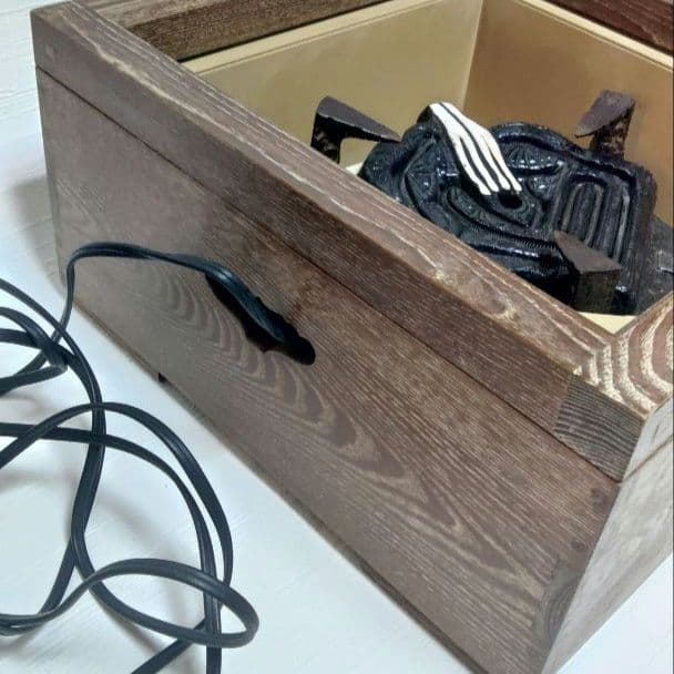 電熱式炉壇　置き炉　茶道具　お稽古道具　ミ10