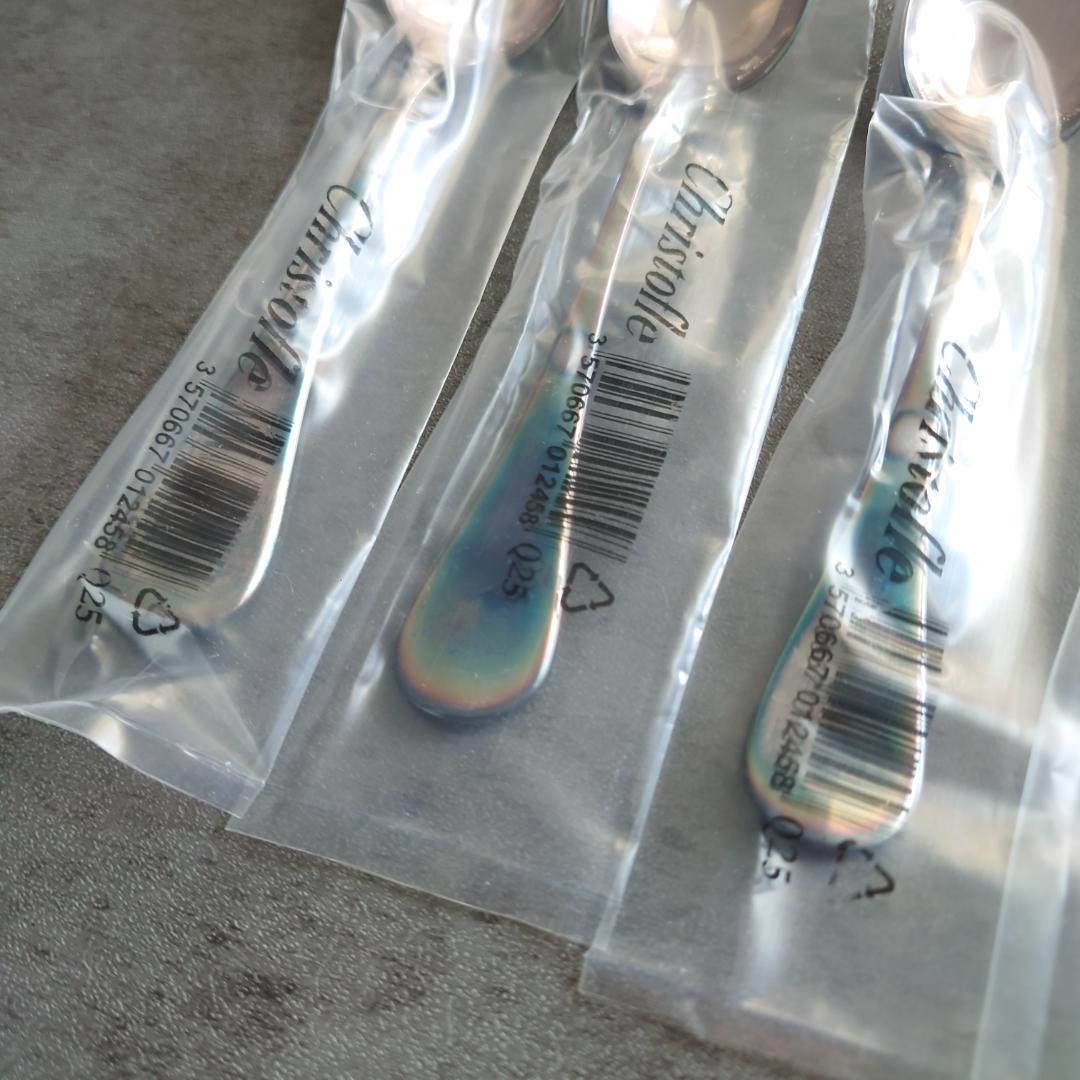 クリストフル フィデリオ 未開封 コーヒースプーン 6点