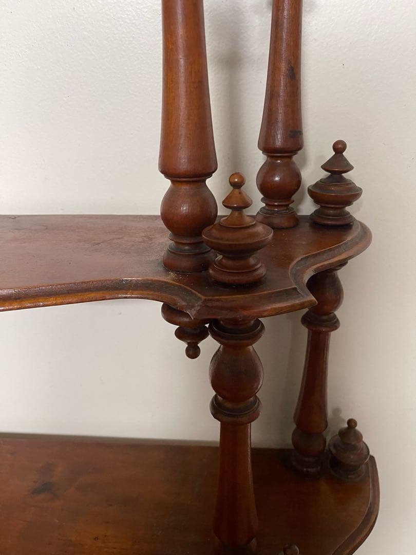 【か6】70 フランスアンティーク　ナポレオンシェルフ　棚