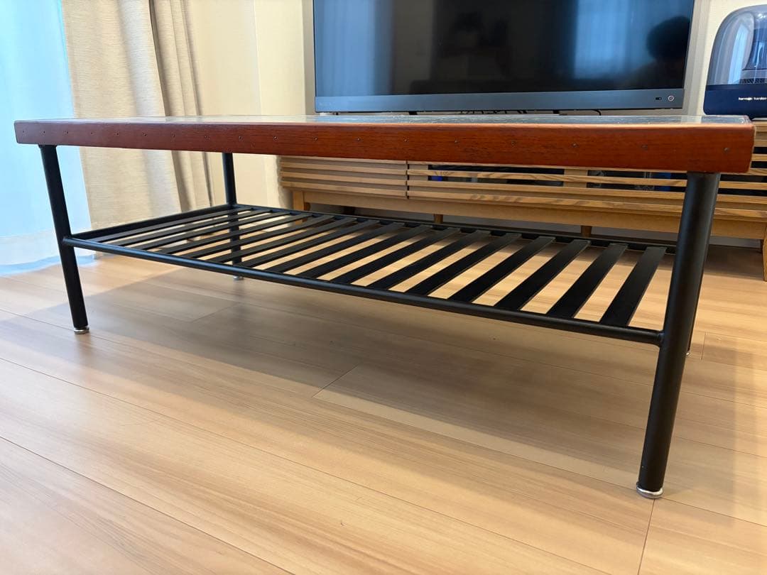 センターテーブル・ローテーブル Knot antiques STEEL COFFEE TABLE