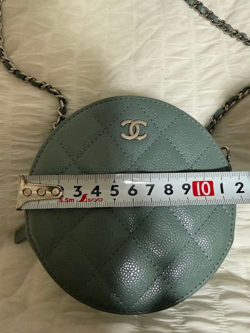 CHANEL シャネル 丸型バッグ チェーンショルダー