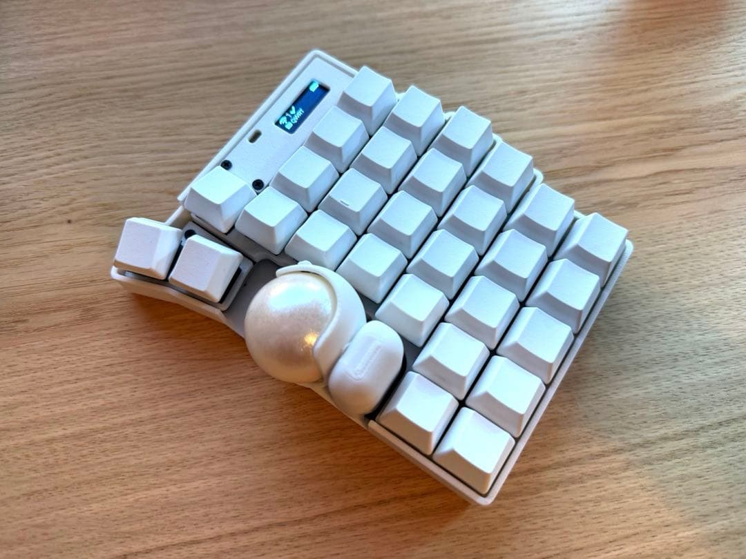 【完成品】 Keyball 61 HHKB Studio bluetooth