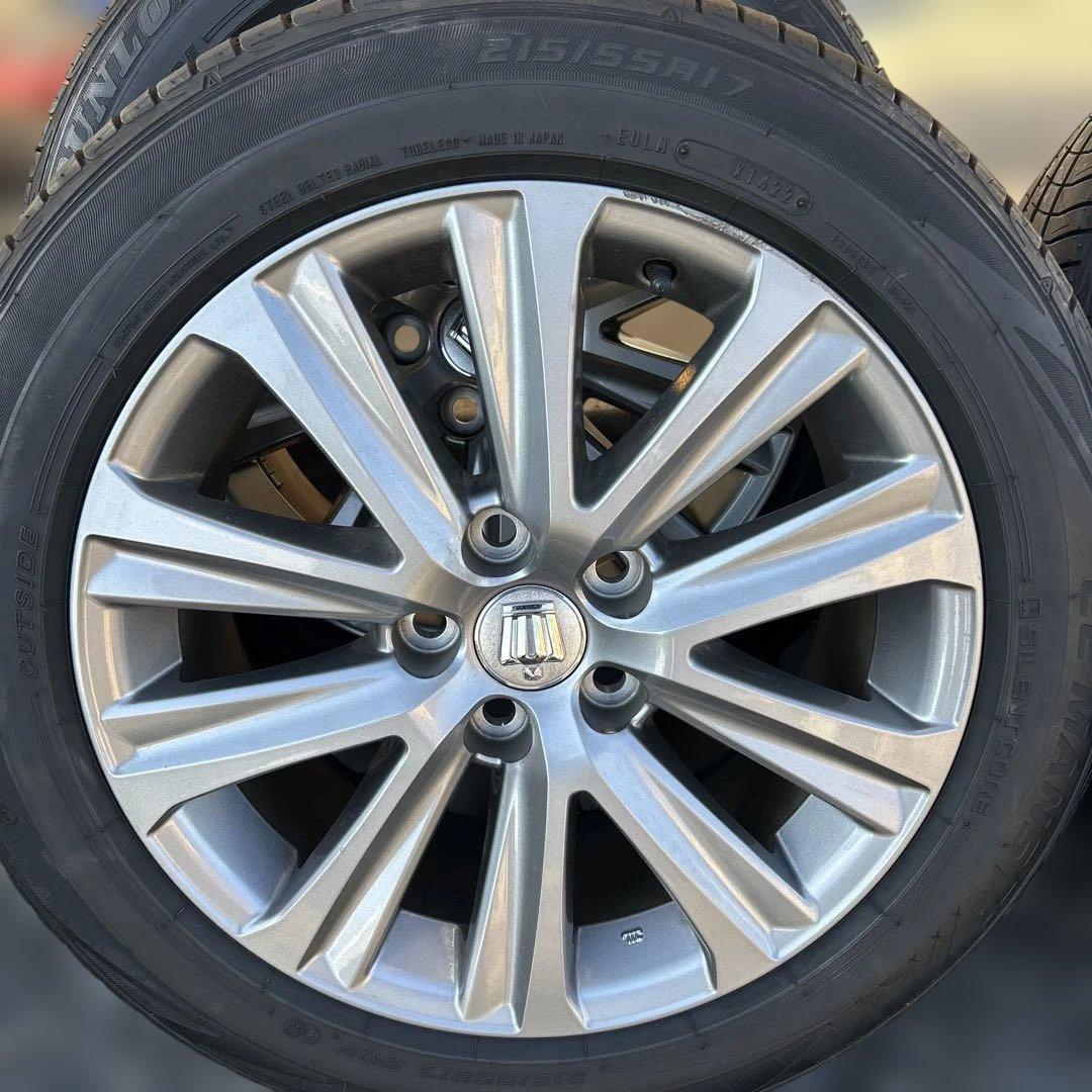 値下げ可能バリ山17インチクラウン200系純正サマータイヤダンロップ